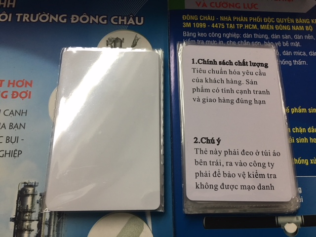 Thẻ từ in cho bãi giữ xe, thẻ khách sạn, thẻ VIP, thẻ thành viên