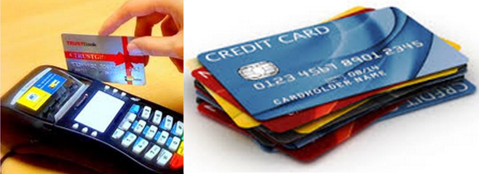 Thẻ ngân hàng, thẻ Credit, The Debit, Thẻ Visa, Thẻ Master